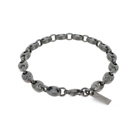 Miesten rannekorut One Jewels OAMB4107SG Hopeinen